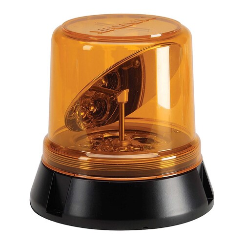 Narva Hi Optics Led Rotating Beacon (Amber) Flange Base 12/24 Volt 85270A