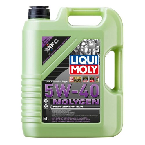 Liqui Moly Molygen New Generation 5W-40 Engine Oil - 5L (8536)