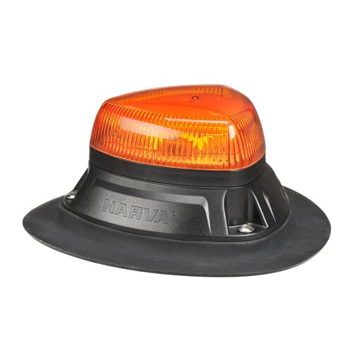 Narva Aerotech Low Profile Amber LED Strobe with Magnetic Mount - 85604A