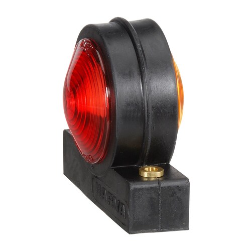 Narva 86740BL Side Marker Front or Rear Position Lamp Red/Amber with Wedge Base Globe Holder