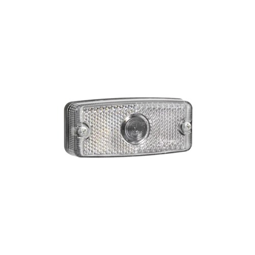 Narva Front End Outline Marker Lamp (Clear) with In-Built Retro Reflector - 87210