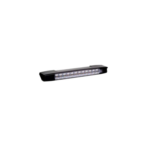 Narva 12V Dual Colour Awning Lamp - White/Amber with Black Housing (87762)