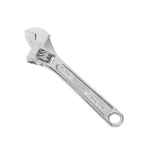 Toledo Adjustable Wrench 100mm/4in 88100 88100