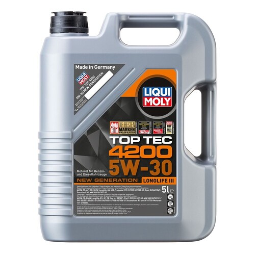 Liqui Moly Top Tec 4200 Engine Oil 5l 5w30 8973