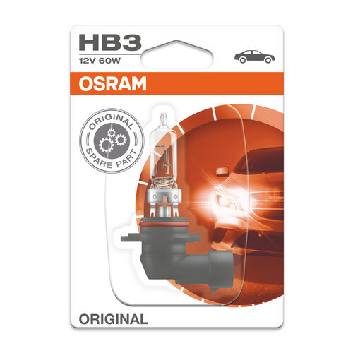 Osram Globe (1) Halogen HB3 P20D 12V 60W 9005-01B