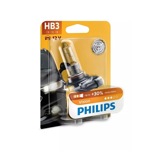 Philips Vision Line 12V Hb3 65W +30% Globe (Single) 9005PRB1