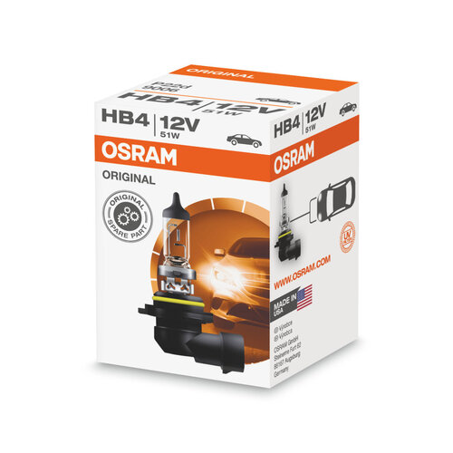 Osram Globe (1) HB4 Halogen P22d 12V 51W 9006