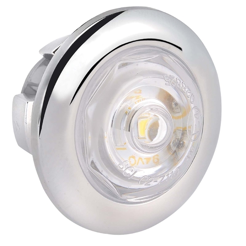 Narva 9-33V LED Model 2 Front End Outline Marker Lamp with Chrome Grommet 90222C