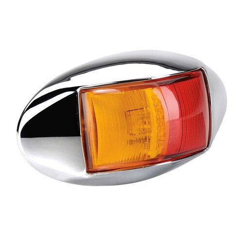 Narva 10-33V Model 14 LED Side Marker Lamp Red/Amber - 91404CBL