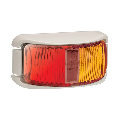 Narva 9ÔÇô33 Volt Model 16 L.E.D Side Marker Lamp Red/Amber 91602W