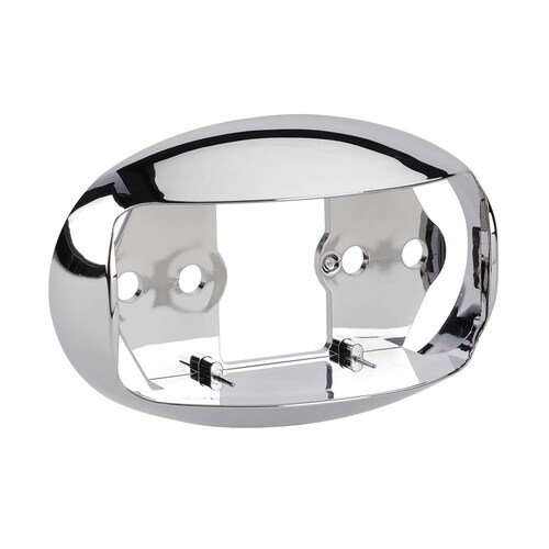 Narva Oval Chrome Deflector Mounting Base 91687C