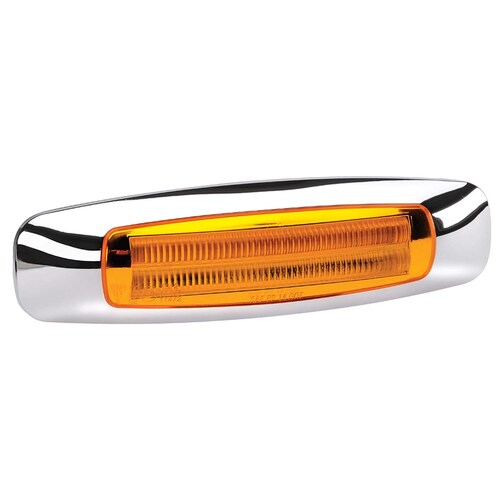 Narva 9ÔÇô33 Volt Model 24 LED Light Guide Side Marker Lamp Amber 92446BL