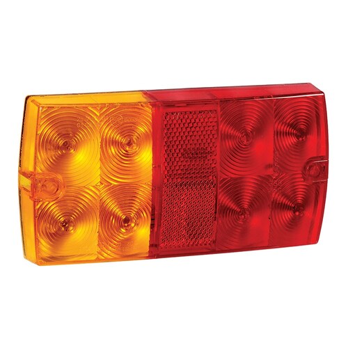 Narva 9-33 Volt Model 36 LED Slimline Rear Combination Lamp with Licence Plate Lamp - 93636BL