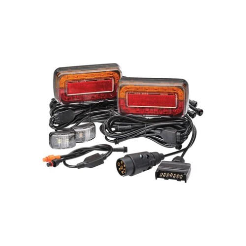 Narva Model 37 12v L.e.d 'plug And Play' Trailer Lamp Kit (submersible) 93750BL2 