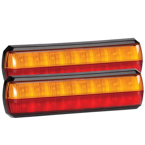 Narva 10–30 Volt Model 38 LED Slimline Rear Stop/Tail and Direction Indicator Lamp - 93812BL2