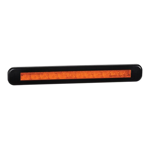 Narva 12V Model 39 LED Sequential Rear Direction Lamp with Black Cover - 93901-12