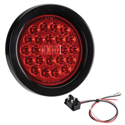 Narva 9ÔÇô33 Volt Model 40 LED Rear Stop/Tail Lamp Kit Red - 94046