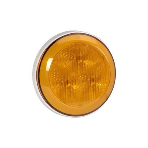 Narva 12V Round LED Rear Direction Indicator Lamp 94300W-12