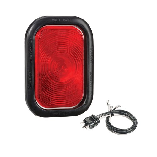 Narva 12 Volt Sealed Rear Stop/Tail Lamp Kit Red With Vinyl Grommet 94510