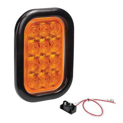 Narva 9ÔÇô33 Volt Model 45 LED Rear Direction Indicator Lamp Amber 94528BL