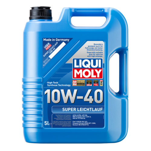 Liqui Moly  Super Leichtlauf Engine Oil  5L 10w40 9505  