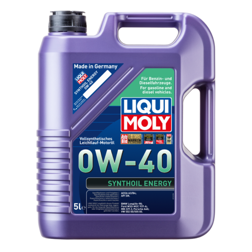 Liqui Moly  Synthoil Energy Engine Oil  5L 0w40 9515  