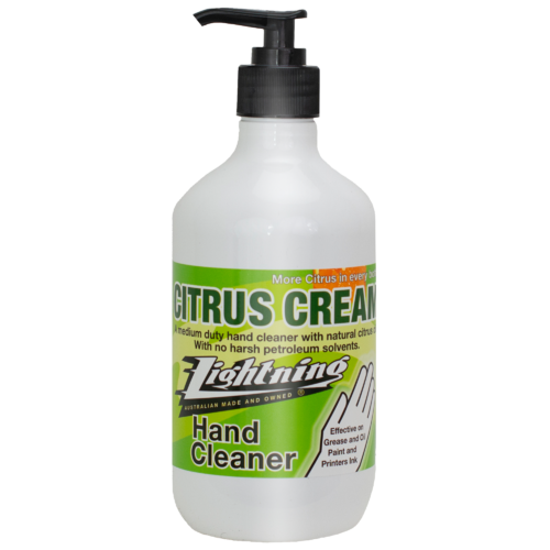 Lightning Citrus Cream Hand Cleaner  500ml  999C