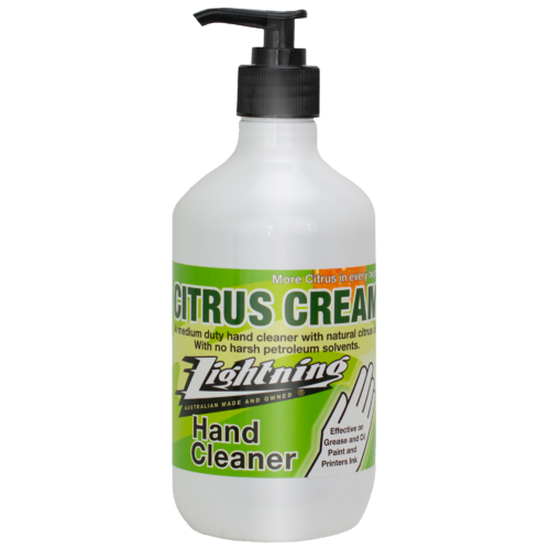 Lightning Citrus Cream Hand Cleaner  500ml  999C 