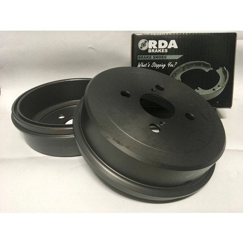 Rear Ultima Brake Drums & Brake Shoes AAP1628 R2005