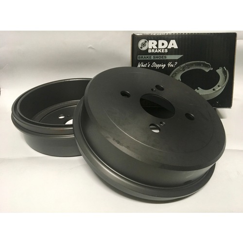 Rear Ultima Brake Drums & Brake Shoes AAP1628 R2023