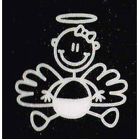 My Family Sticker - Angel Baby Girl