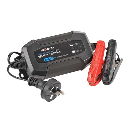 Projecta 0.8 Amp 12V 4 Stage Automatic Battery Charger AC008