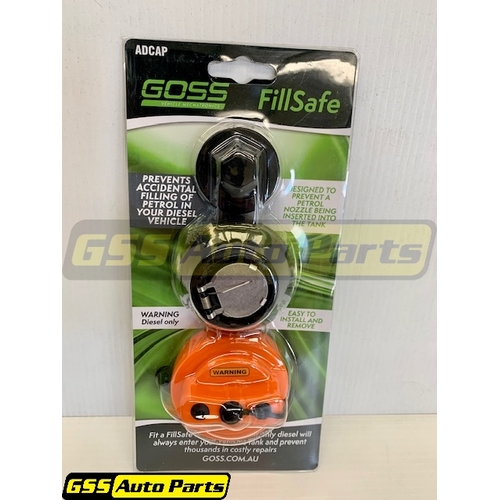 Goss Fill Safe Diesel Cap ADCAP