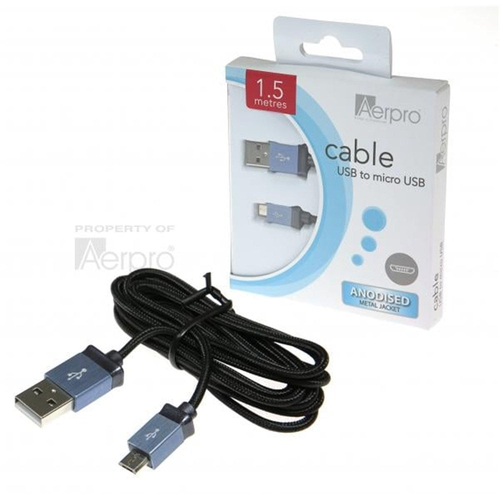 Aerpro Aluminium Micro USB To USB Cable ADM2USBA