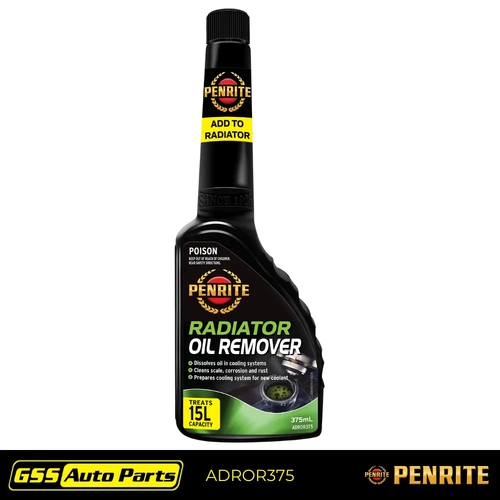Penrite Radiator Oil Remover 375mL ADROR375