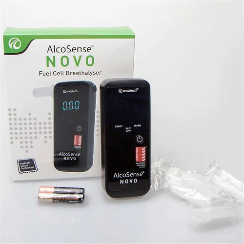 Alcosense Novo Fuel Cell Personal Breathalyser ALS-NOVO