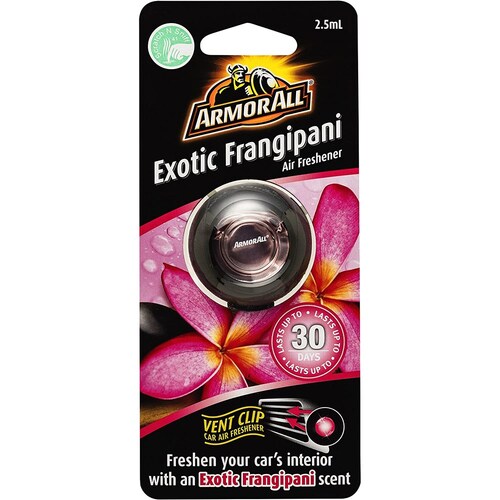 Armor All Exotic Frangipani Membrane Air Freshener AMAIREF1