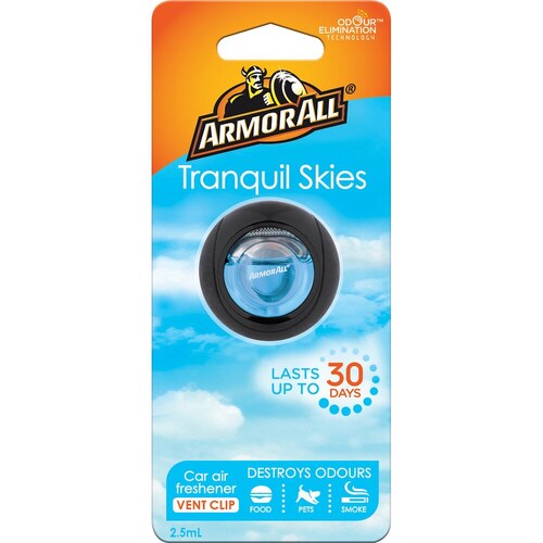 Armor All Essential Blends Tranquil Skies Air Freshener AMAIRTS1