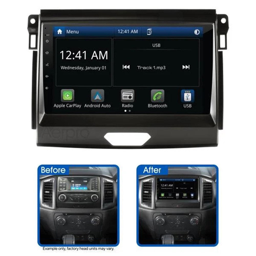 Aerpro 9inch Multimedia Receiver fits Ford Ranger Px2 AMFO3