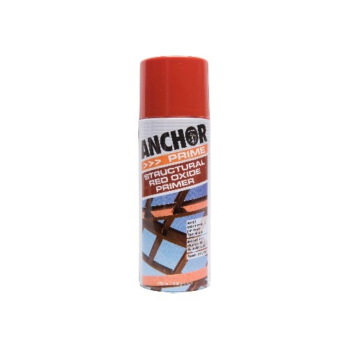Anchor Lacquer Spray Paint Red Oxide Primer  300g Aerosol 47819