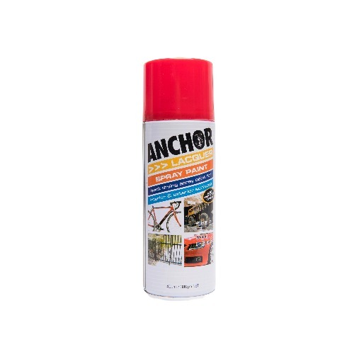 Anchor Lacquer Spray Paint Monsa Red  300g Aerosol 47820