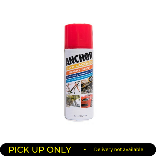 Anchor Lacquer Spray Paint Monsa Red  300g Aerosol 47820