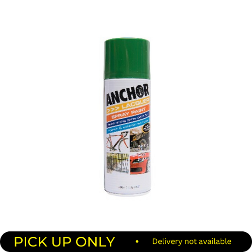 Anchor Lacquer Spray Paint Green  300g Aerosol 47827