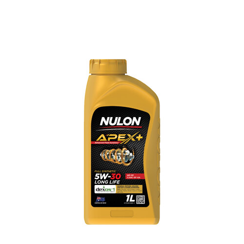 Nulon Apex+ 5W30 Long Life Full Synthetic Engine Oil APX5W30D1-1