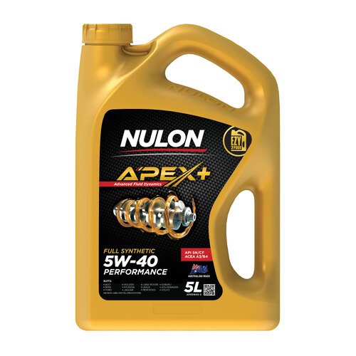 Nulon Apex+ 5W40 Full Synthetic Engine Oil APX5W40-5