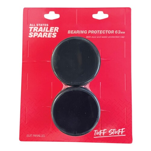 All States Trailer Spares Pair Of 63Mm Stainless Steel Bearing Buddy Protectors R1415C