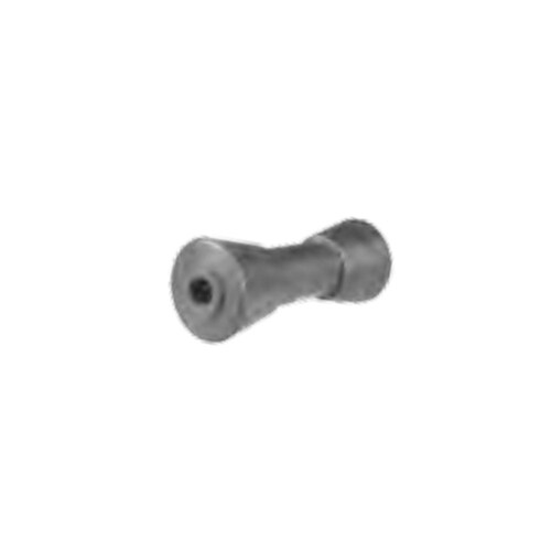 All States Trailer Spares 6" Wide Black Cotton Reel Keel Boat Roller With 17Mm Hole R1424