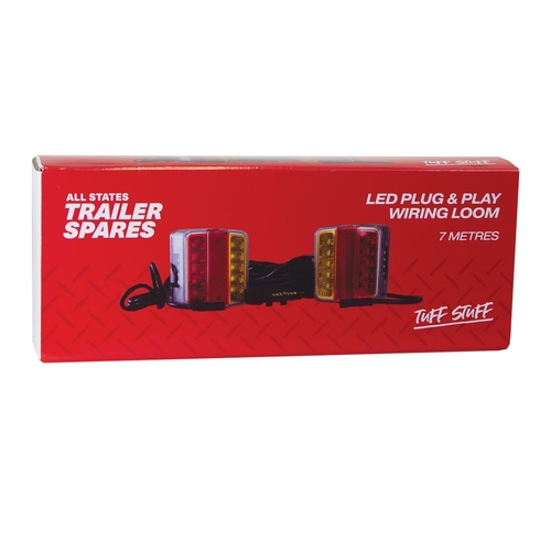 ASTSS Pair Of LED Trailer Lamps 5.5m Cable R1470L