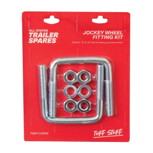 All State Jockey Wheel U Bolt 75x50mm Drawbar AST-R1479G