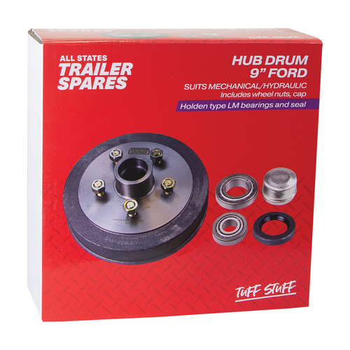 All States Trailer Spares 9" Hub Drum R1903